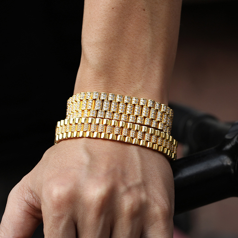 Icebox Jewelry Watches - Hip Hop AAA CZ taş kaplamalı