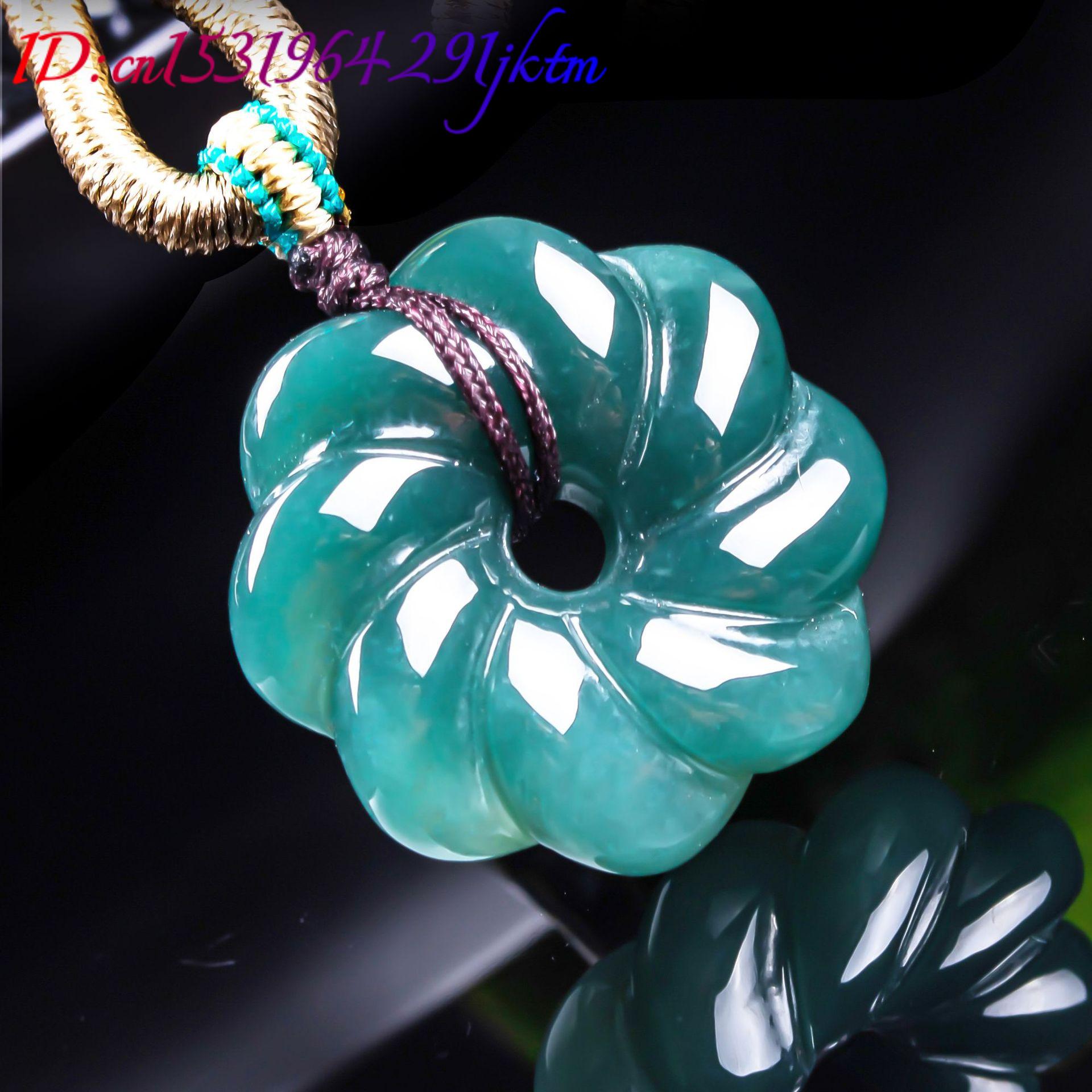 Doğal Birman Yeşim Taşı Çiçek  - Jewelry & Watches Company incelemesi ve fiyatı