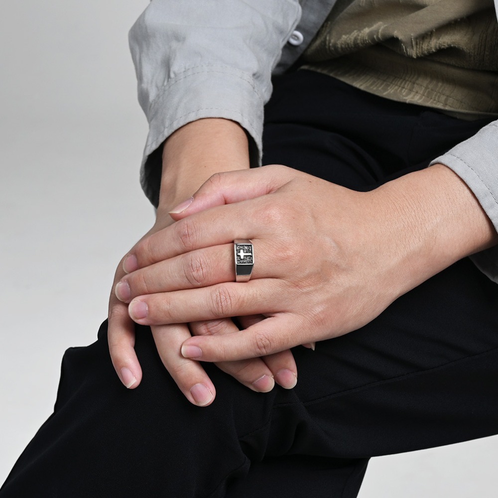 Somen Vintage Paslanmaz Çelik  - Mens Signet Ring incelemesi ve fiyatı