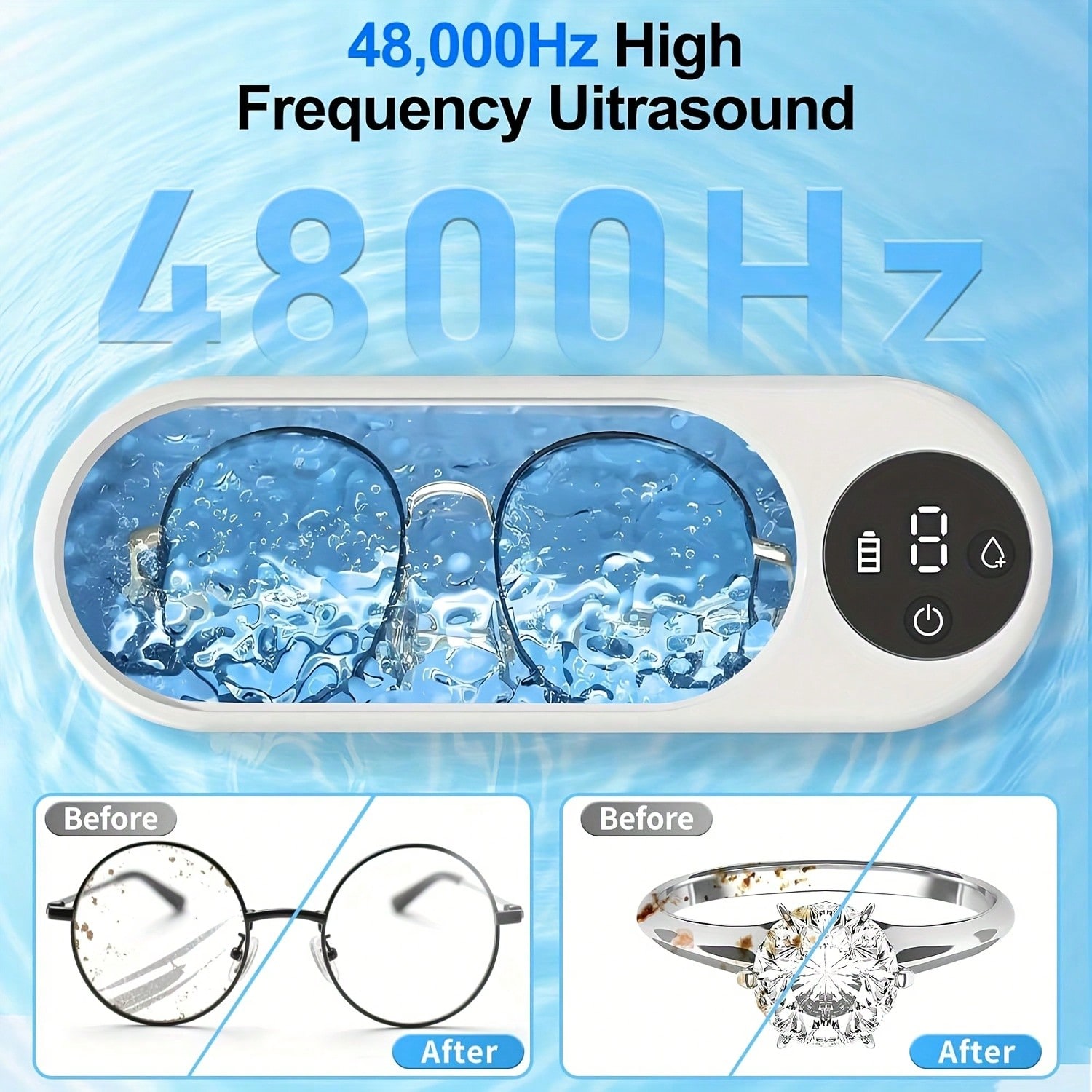 Taşınabilir Ultrasonik Temizle - Jewelry Essentials Watches incelemesi ve fiyatı