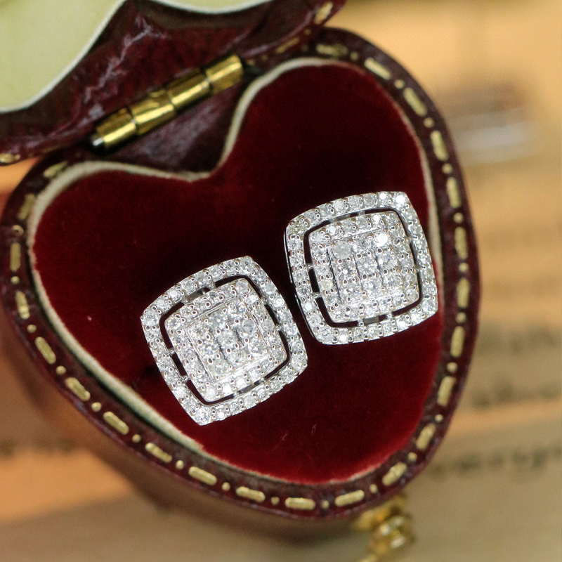 Kazuo Lüks hayat Takı 18 K Bey - Diamond Stud Earrings incelemesi ve fiyatı