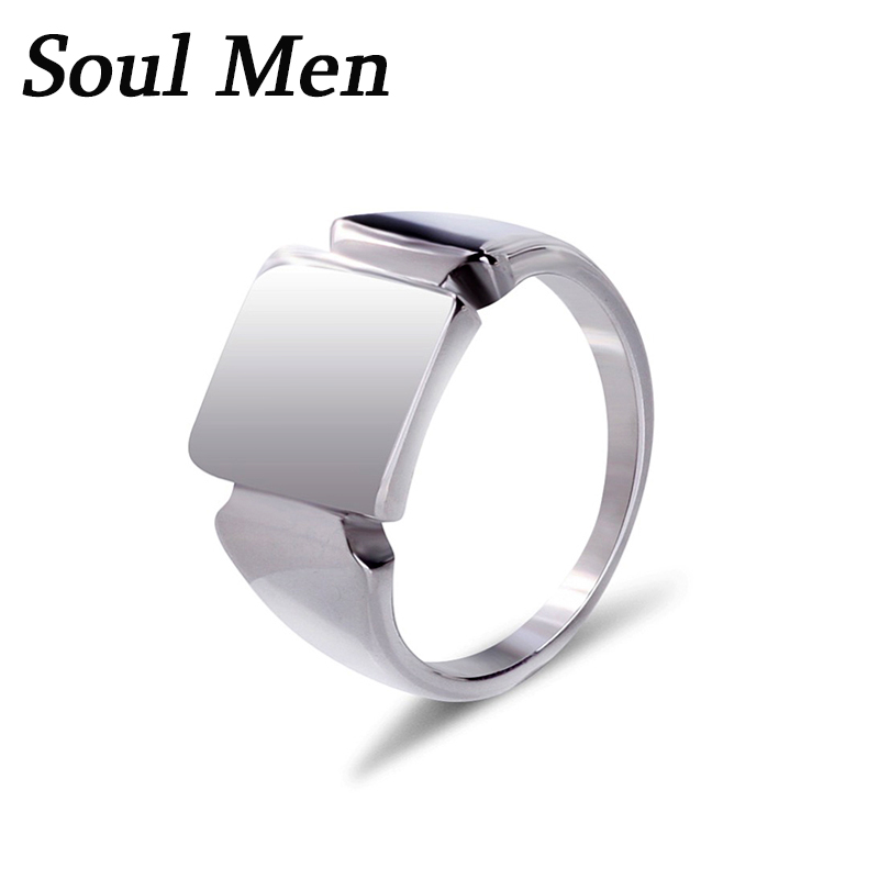 Soul Erkekler Titanyum Çelik Y - Mens Signet Ring incelemesi ve fiyatı