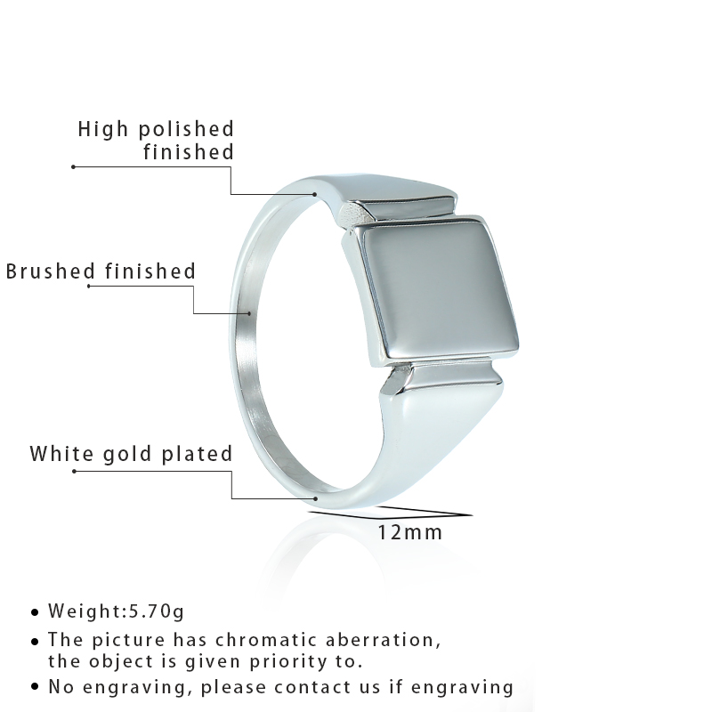 Soul Erkekler Titanyum Çelik Y - Mens Signet Ring incelemesi ve fiyatı
