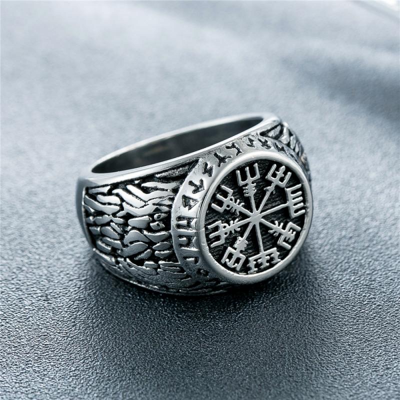 Vintage Viking Rune Signet İsk - Mens Signet Ring incelemesi ve fiyatı