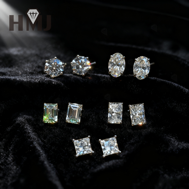 Toptan Küpe Mozanit Elmas 925  - Diamond Stud Earrings incelemesi ve fiyatı