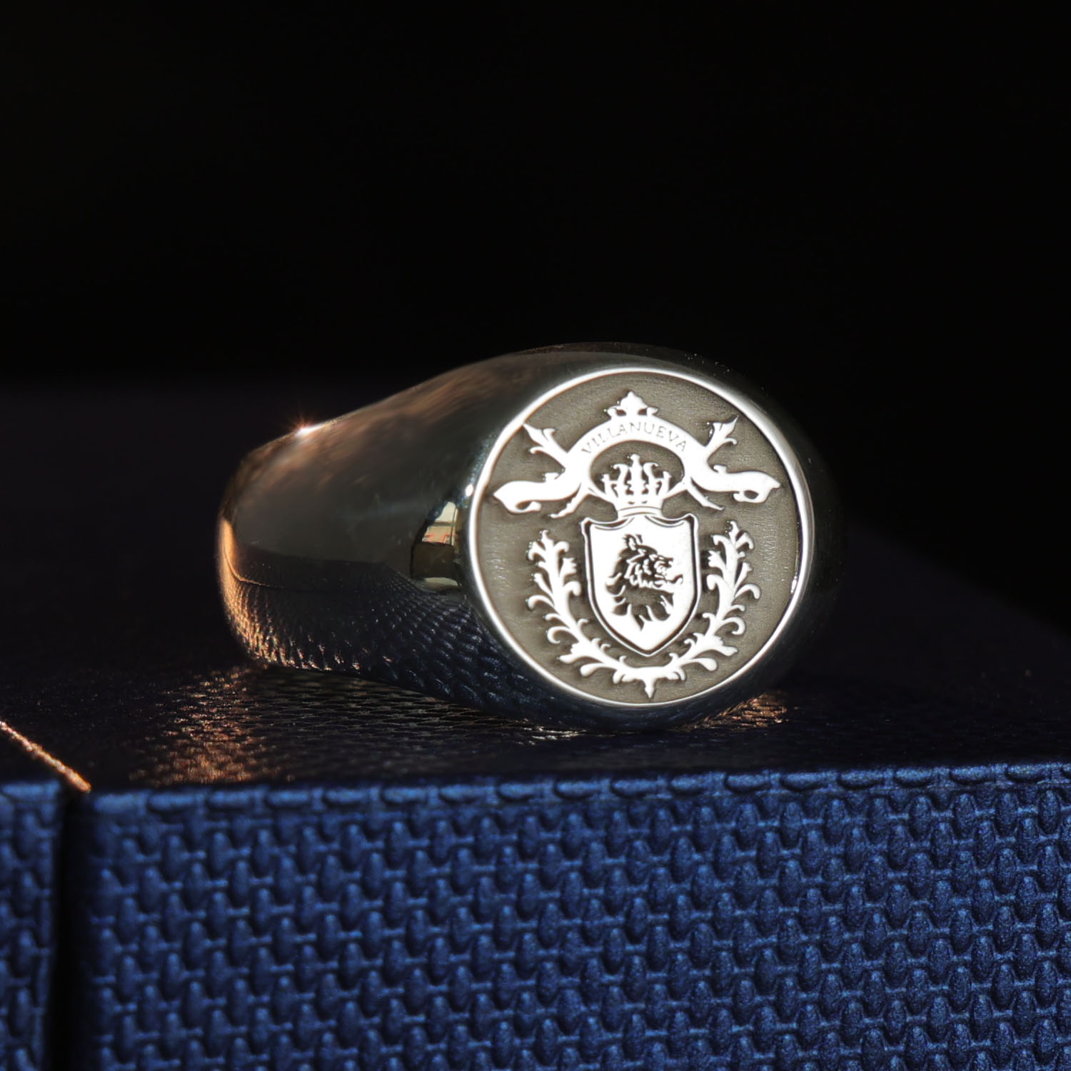 17mm Yuvarlak 925 Ayar Som Güm - Mens Signet Ring incelemesi ve fiyatı